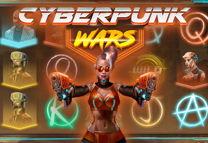 Cyberpunk Wars - Woohoo slot at 69Games Kasino Casino